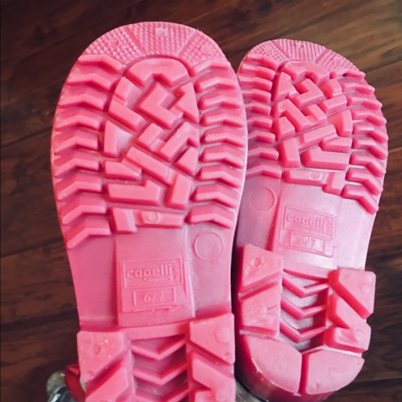 Leopard multi colored rain boots EUC - Picture 3 of 3